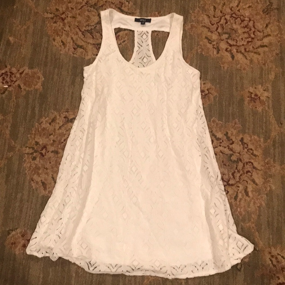 white dress